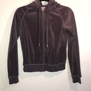 Juicy Couture charcoal gray hoodie size M